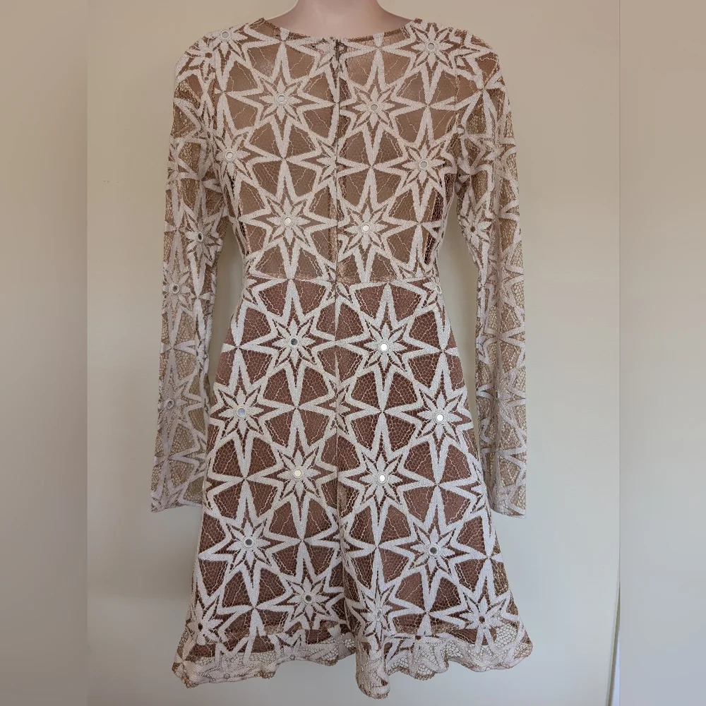 For Love And Lemons Metz Mini Dress Small - Picture 12 of 16